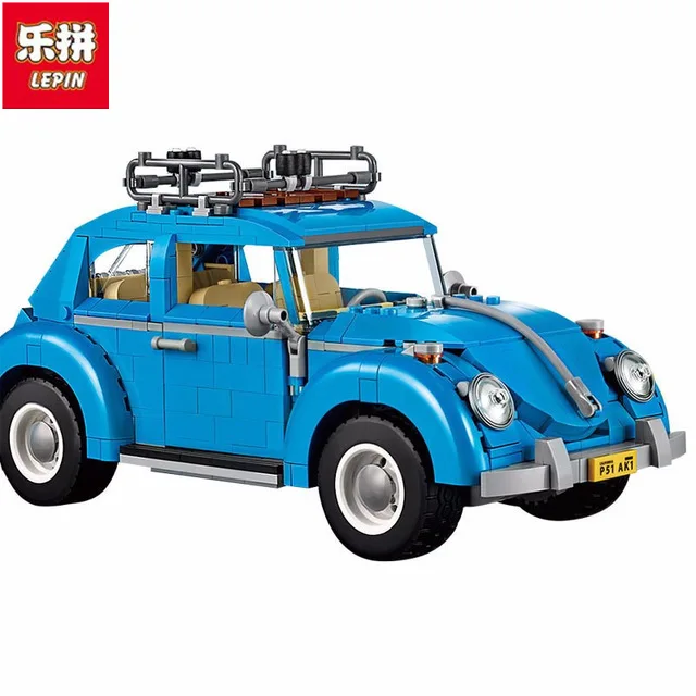 21003 СОЗДАТЕЛЬ серии город автомобиль Volkswagen Beetle строительные блоки модель