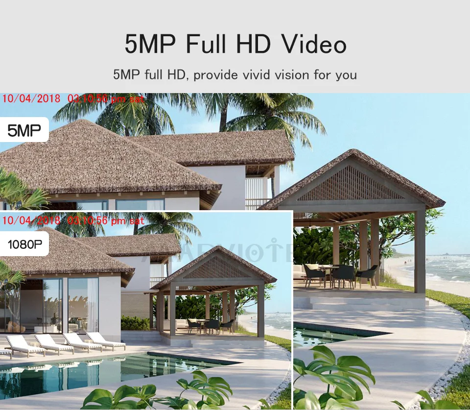 Мини PTZ IP Камера 5MP HD Водонепроницаемый дома камеры видеонаблюдения системы безопасности Открытый 4X моторизованный зум P2P PTZ купольная камера видеонаблюдения ночное видение