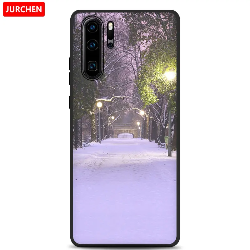 18 Чехол для телефона JURCHEN для huawei P30 Pro, чехол для huawei P30, чехол из ТПУ с рисунком, силиконовая Мягкая задняя крышка для huawei P30 P30Pro, чехол - Цвет: 18