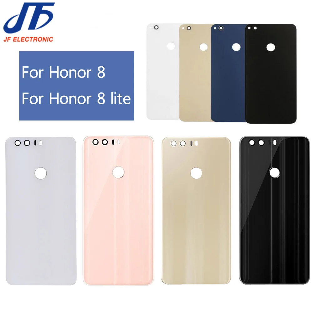 5 шт/партия Задняя стеклянная задняя запасной корпус для HUAWEI Honor 8 Lite дверь жесткий