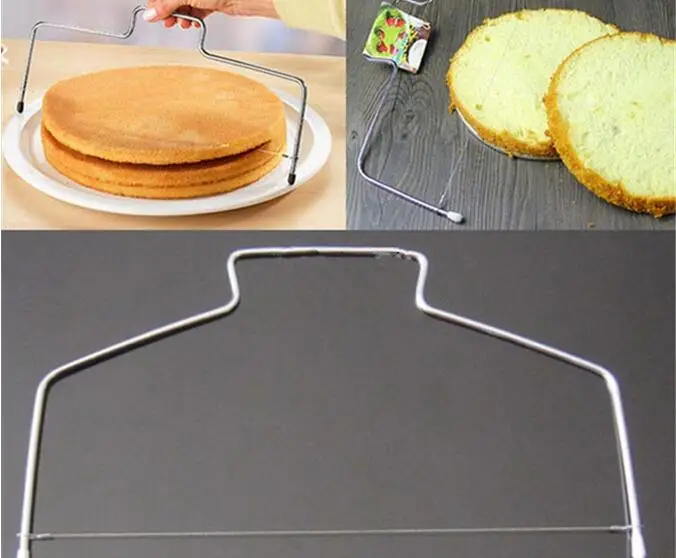 1 шт. Регулируемый слайсер для торта проволочный выравниватель 32 см кондитерский