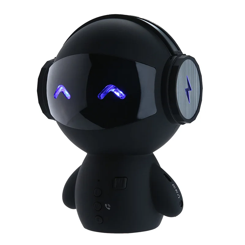 JINSERTA Bluetooth, беспроводные Мультяшные роботы, портативные мини Bluetooth колонки, стерео музыка, громкоговорители, Дополнительный внешний аккумулятор, плеер, получение