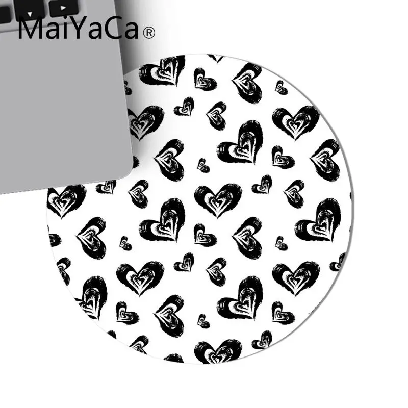 MaiYaCa мой любимый черный и красный любовь своими руками дизайнерский круглый