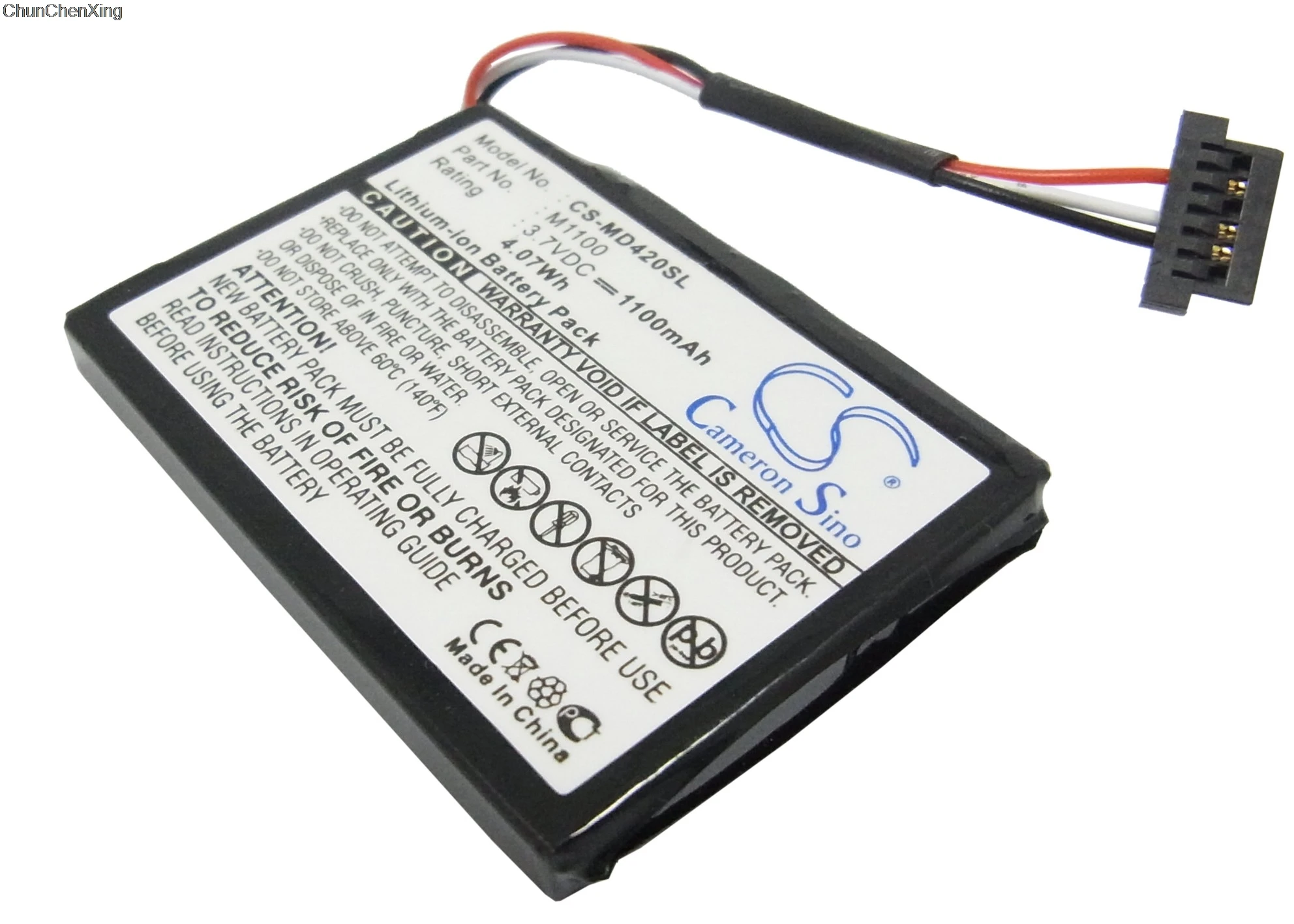 Аккумулятор Cameron Sino 1100mAh ДЛЯ Medion GoPal E4230 E4240 E4245|Цифровые аккумуляторы| |