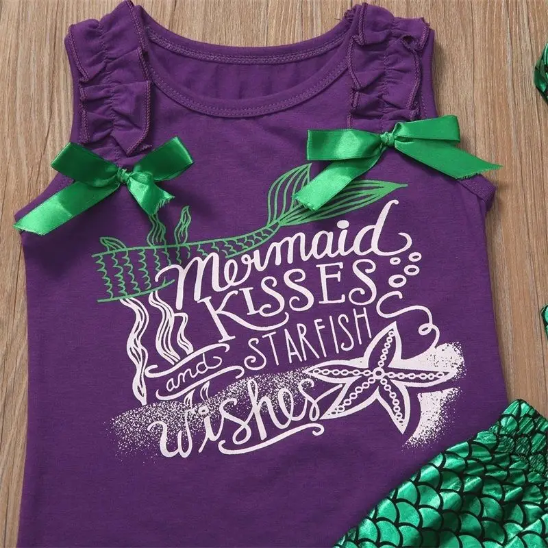 3 шт. Рубашка-топ для девочек с повязкой на голову | Мать и ребенок