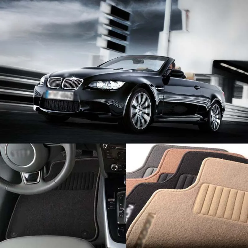 Автомобильные Нескользящие коврики для BMW M3 E93 2 двери 2007 2012/E92 2006 2012/E90 E91 2005 2012|carpet