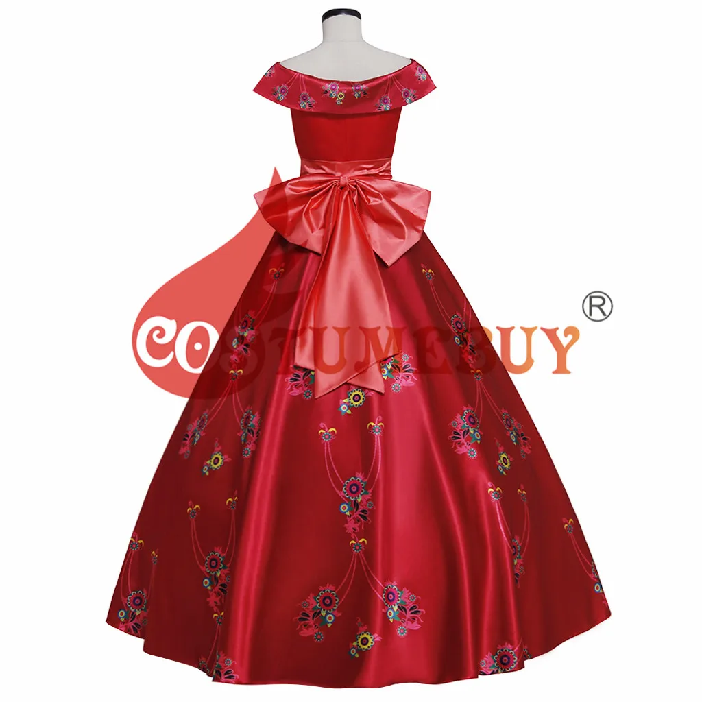 Costumebuy Elena of Avalor принцесса Елена косплей костюм красный бальное платье для женщин disfraz Mujer Вечерние платья на Хэллоуин