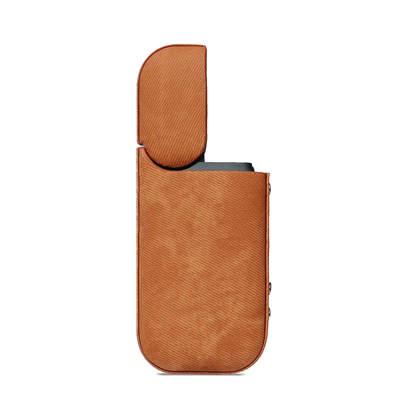 Brown Черная синяя коричневая сумка из ткани для IQOS 2,4 Plus II III электронная сигарета для IQOS полный защитный чехол - Цвет: Brown