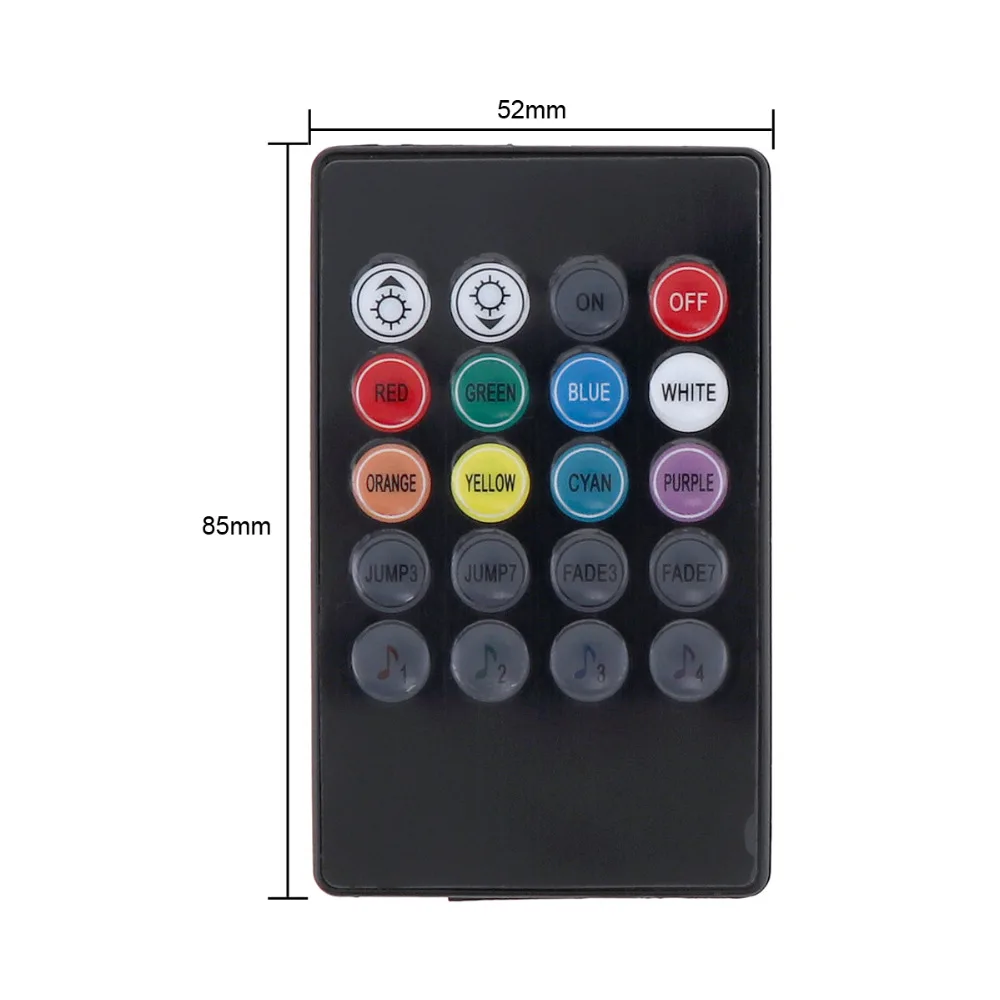 RGB светодиодсветодиодный лента для украшения салона автомобиля неосветильник