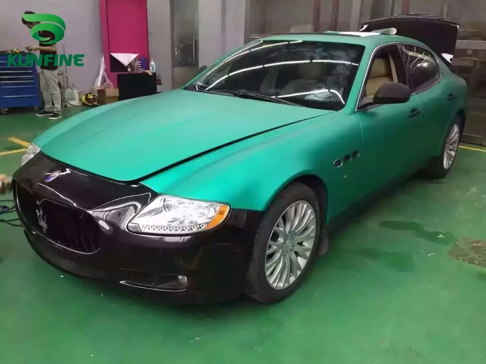 Car Styling Wrap Matt Ice Green Vinyl film Body Sticker With Air Free Bubble For Vehiche 1.52*20 M / Roll | Автомобили и