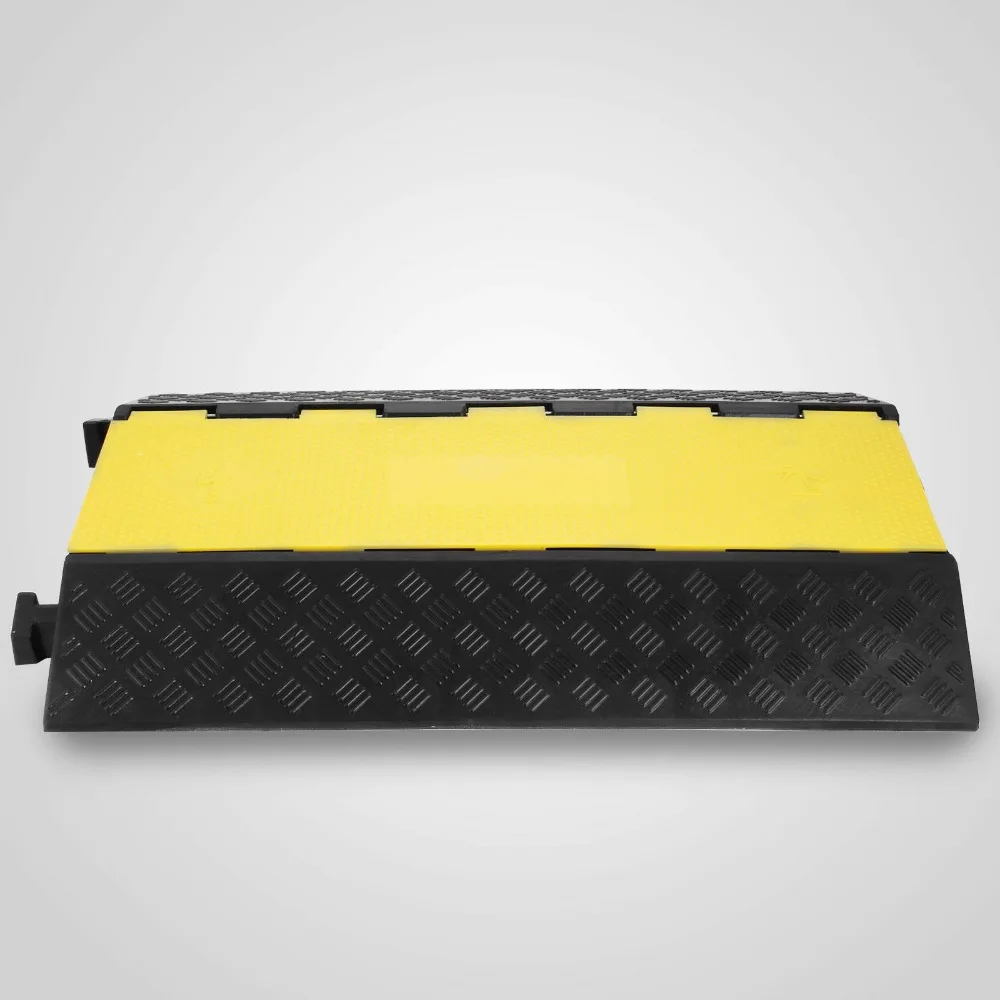 5 канальная Резина Защитная рампа для электрокабеля. Защитный чехол склада |