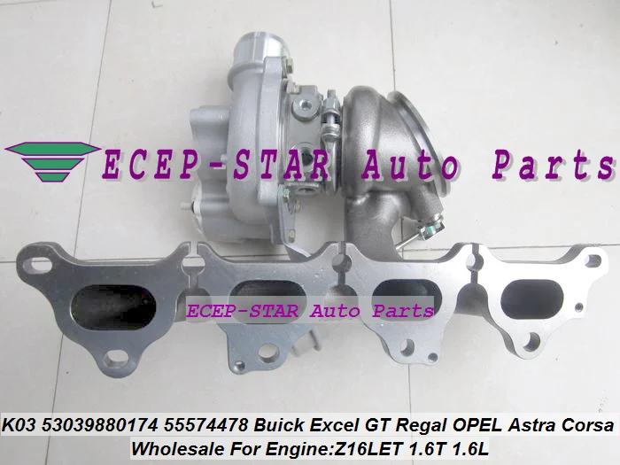 Турбо K03 53039880110 53039700110 5860016 для Opel Astra H J Corsa модели Insignia Meriva Z16LET Z16LER 1.6L 132KW 07