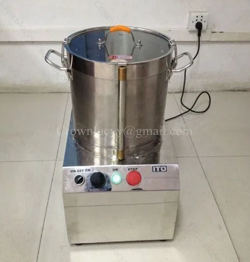 17л коммерческий резак для мяса фруктов из нержавеющей стали Кухонный комбайн|food