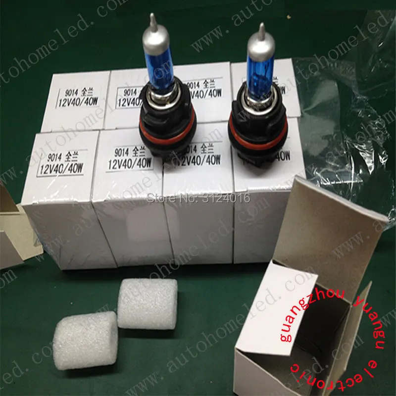 10X PH11 9014 супер белая кварцевая стеклянная галогенная лампа 12 В 55 Вт для двигателя