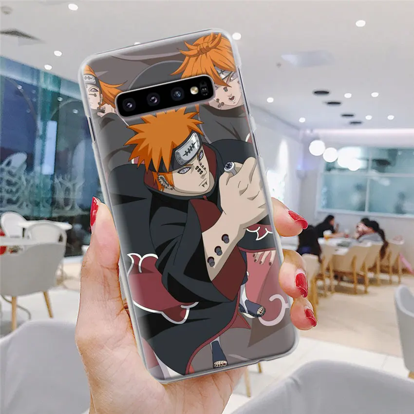 Ботинки в стиле аниме «Naruto Akatsuki чехол для телефона для samsung Galaxy S10e S10 плюс S7 S8 S9 Plus, Note 8, 9, 10, плюс S10 5G M20 M30 жесткий чехол Coque