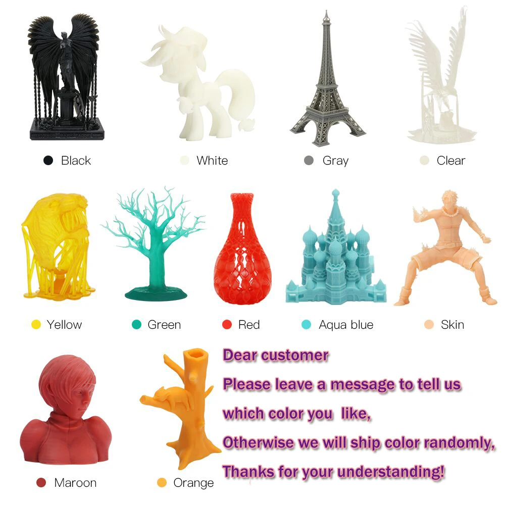ANYCUBIC УФ Смола печатный материал 405nm наборы ЖК SLA УФ Чувствительная жидкость 3d принтер светочувствительная смола для фотонов