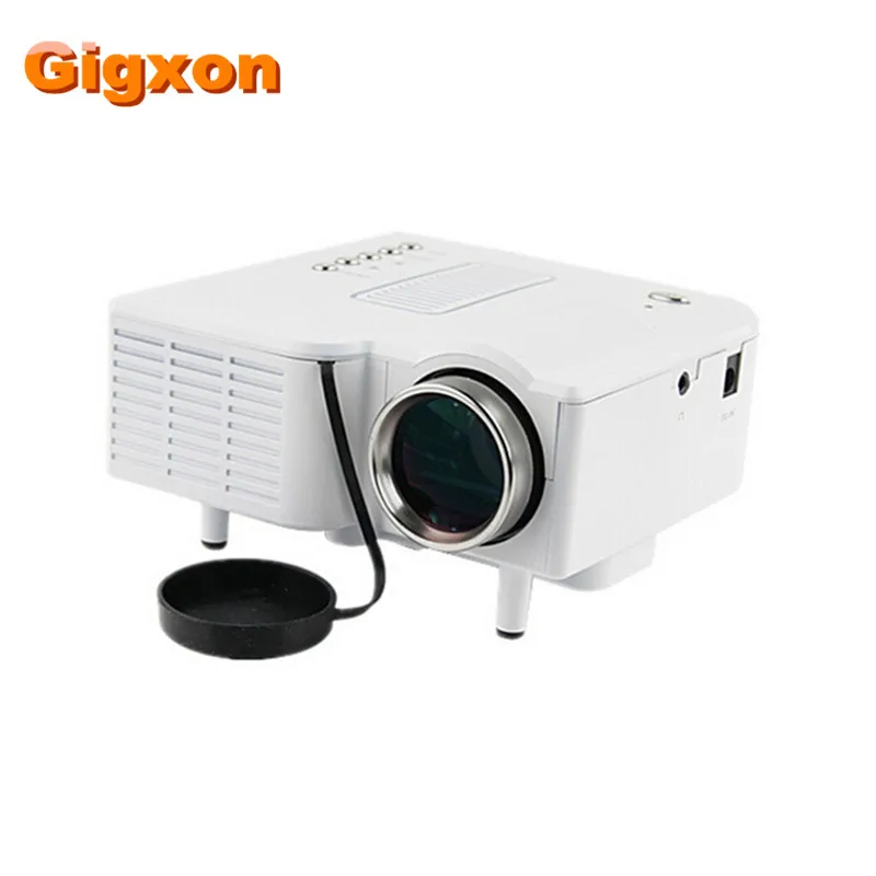 Gigxon-G28 + Новый Портативный Мини СВЕТОДИОДНЫЙ Проектор Кинотеатр UC28 домашнего