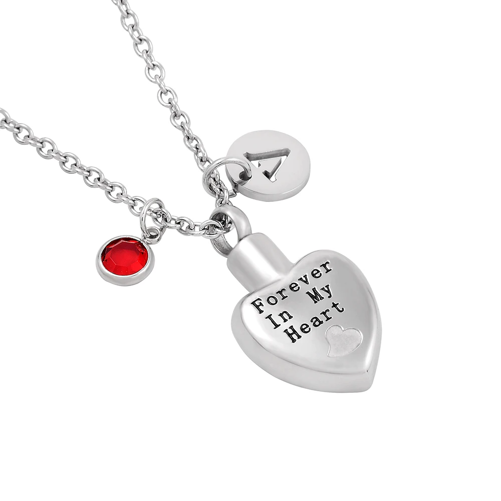 Колье с подвеской навсегда в моем сердце|funeral urns|bijoux collierash urn |