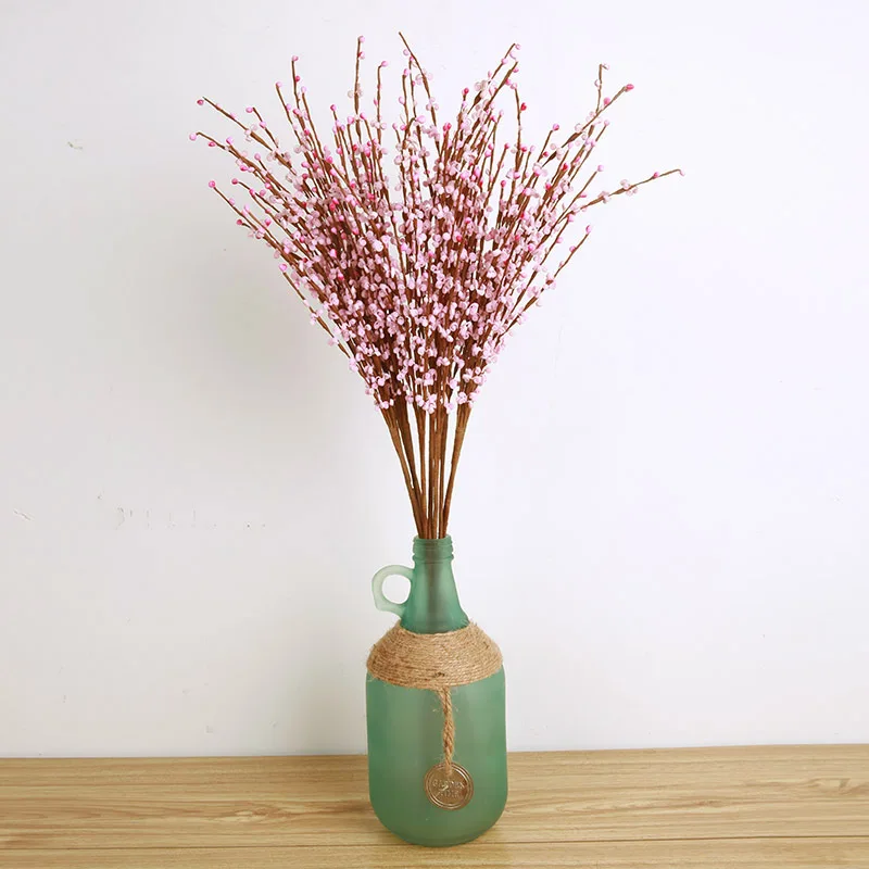 Шелковый цветок 21 голова искусственные цветы Искусственный лист свадебное