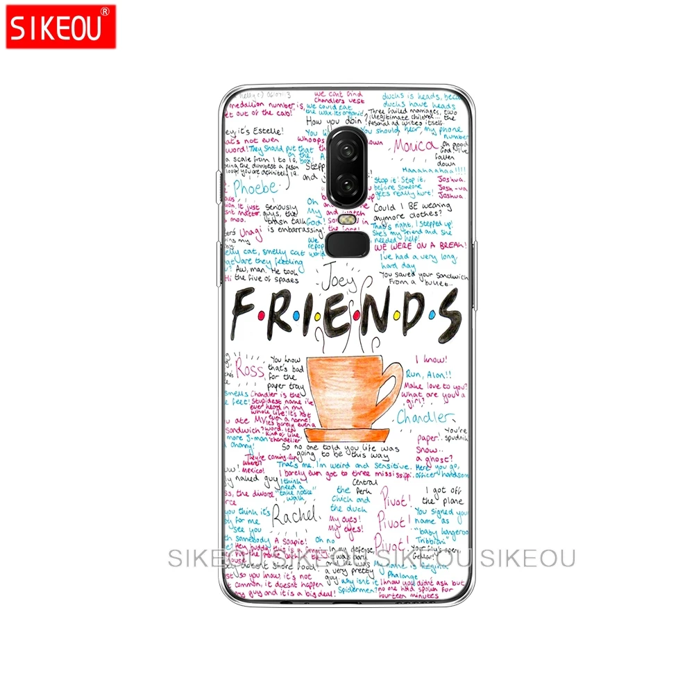 Силиконовый чехол для Oneplus one plus 6 5T 5 3 A3000 A5000 Friends TV Show Series Sitcom|Бамперы| |