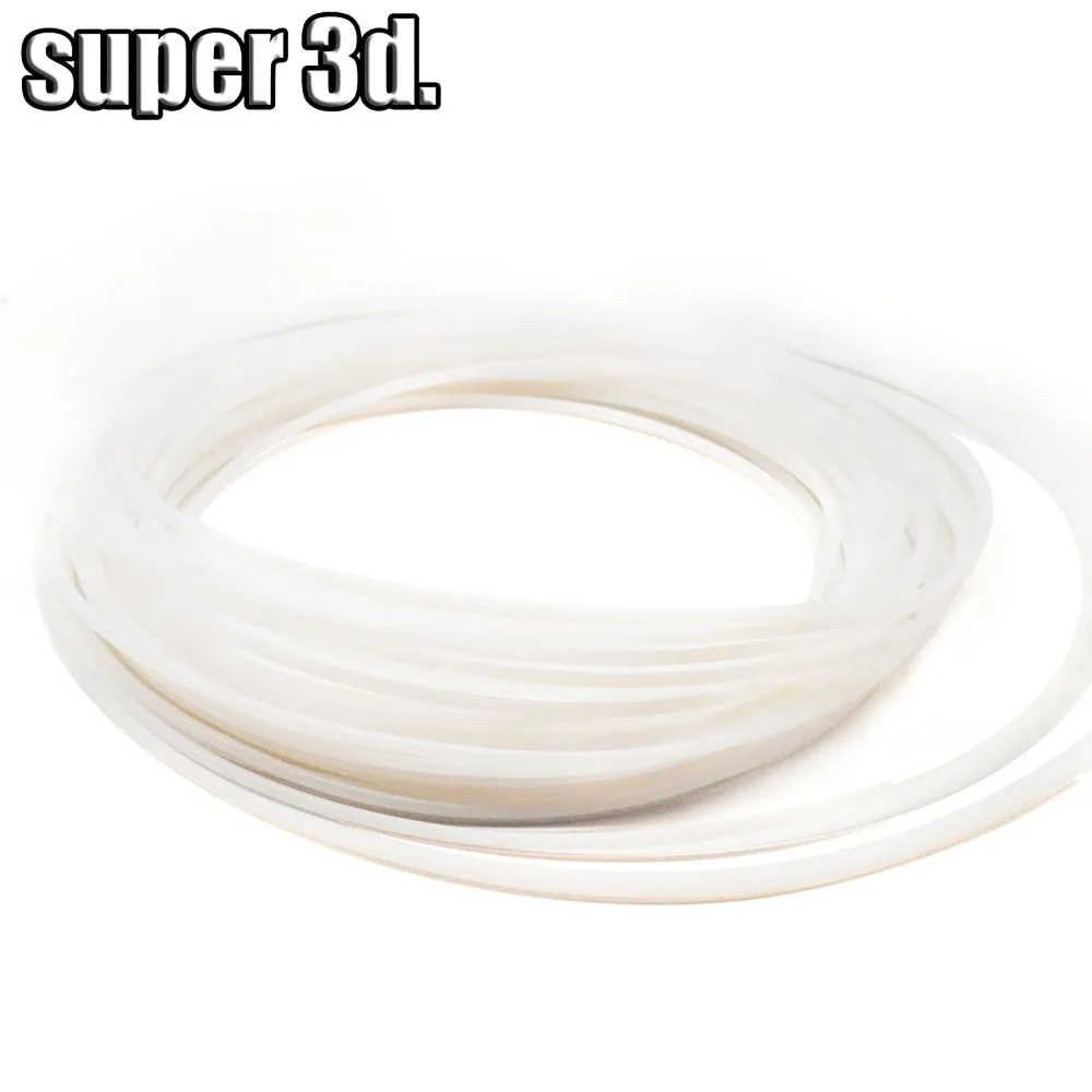 1 кг 50 м тефлоновая трубка из ПТФЭ для V5 V6 J-head Hotend Боуден экструдер части 3d принтера 1,75 мм нить ID 2 мм OD 4 мм часть