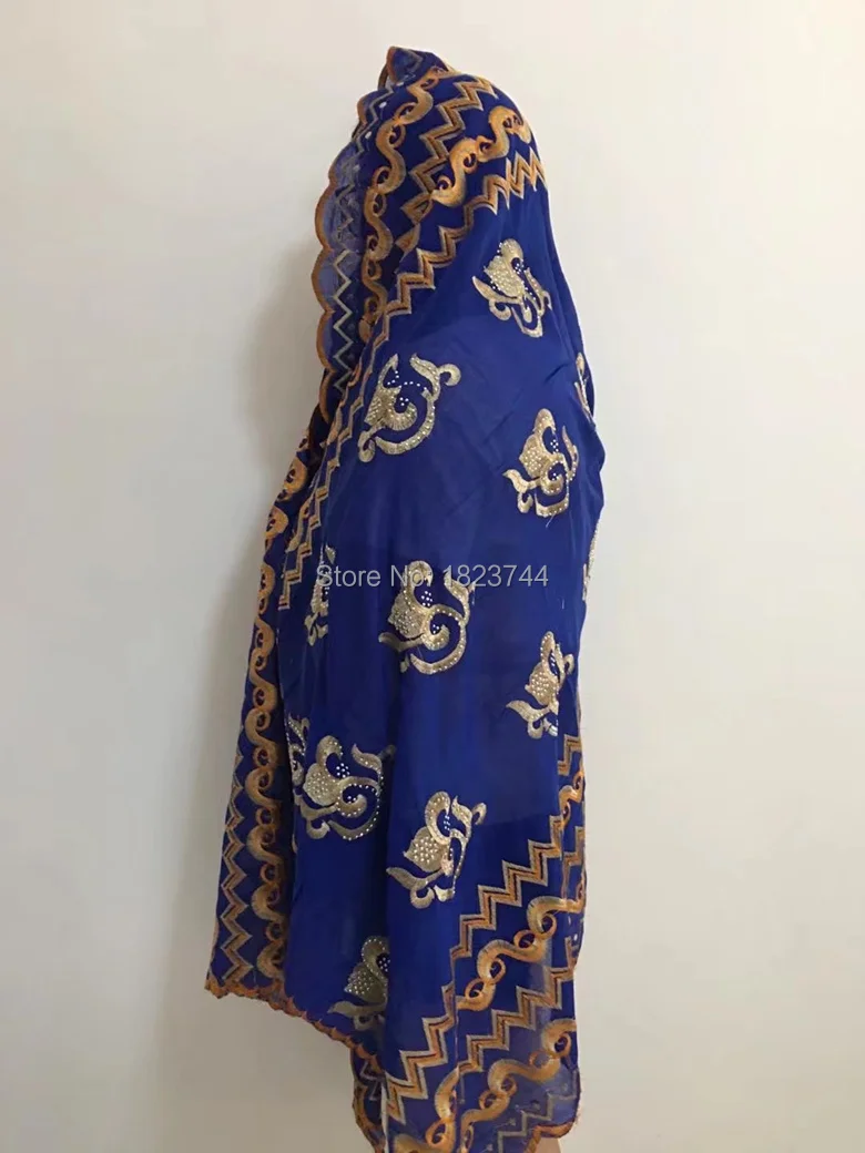 AHT7919-3 очень замечательно африканские Wrap с камнем хорошее качество голову одежда