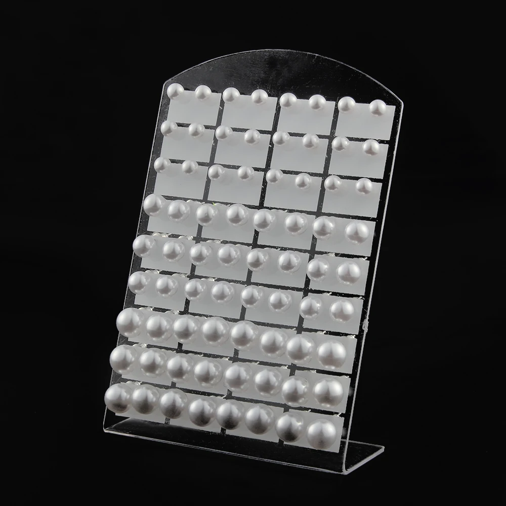 36pairs /set Round Imitation Pearls Stud Earrings Stainless Steel Hypoallergenic Earring Pin For Woman Jewelry Gift 6 8 10mm | Украшения и