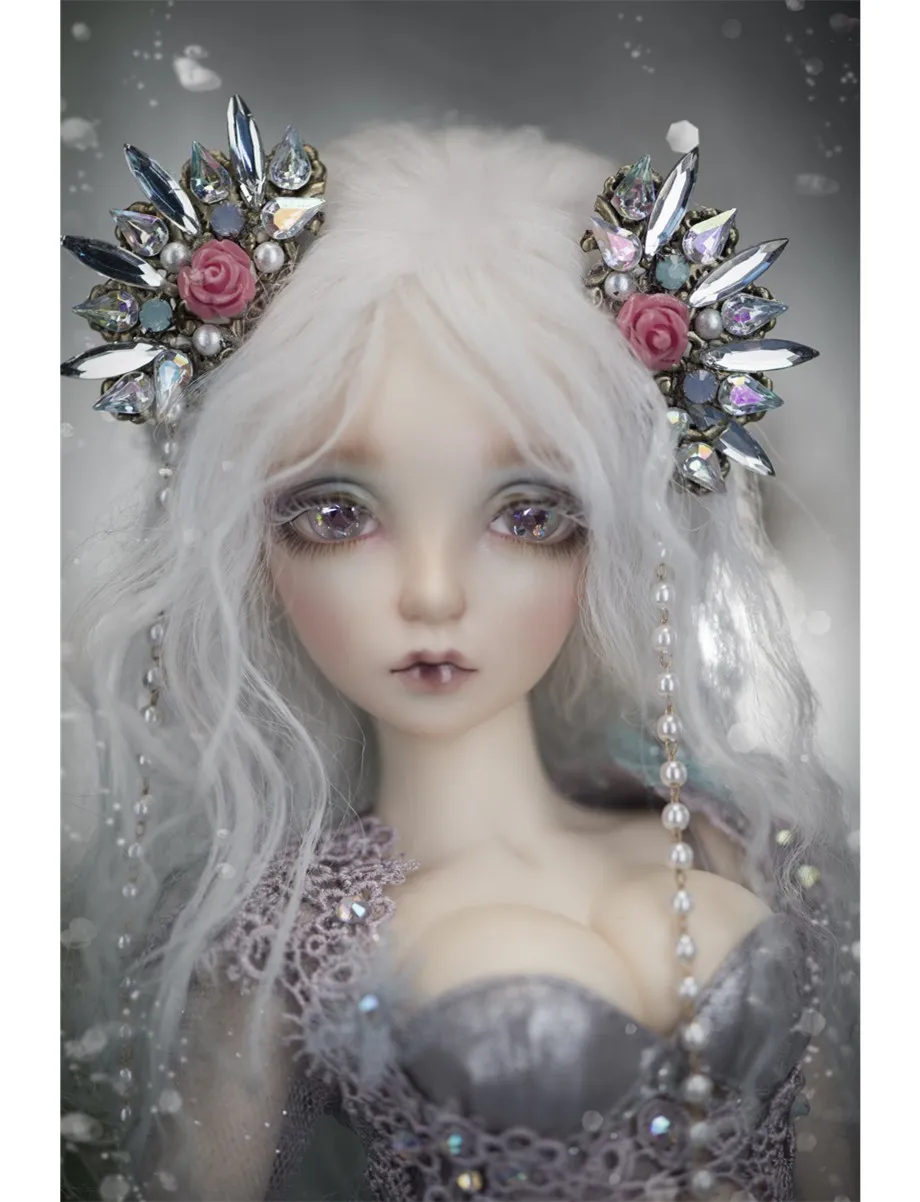 AQK 1/4 BJD/кукла СИА Русалка человеческое тело свободные глаза