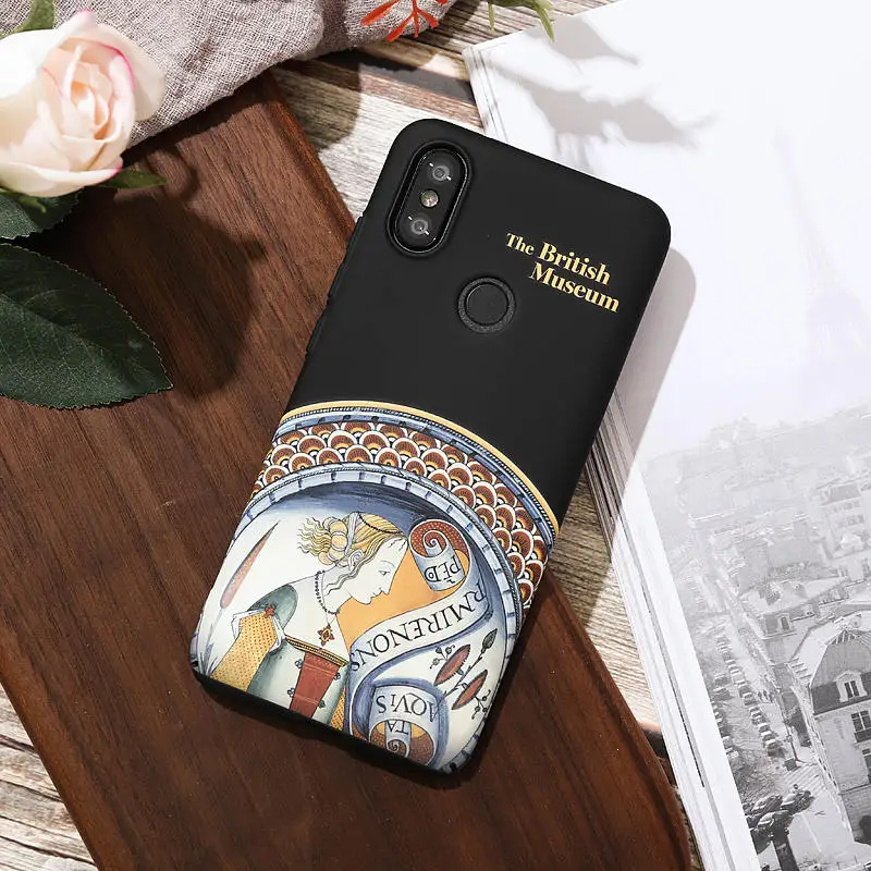 Британский религия средневековый Узор Жесткий чехол крышка для xiaomi mi9 mi9se mi8 mi8se mi8lite mix3 mix2s mix2