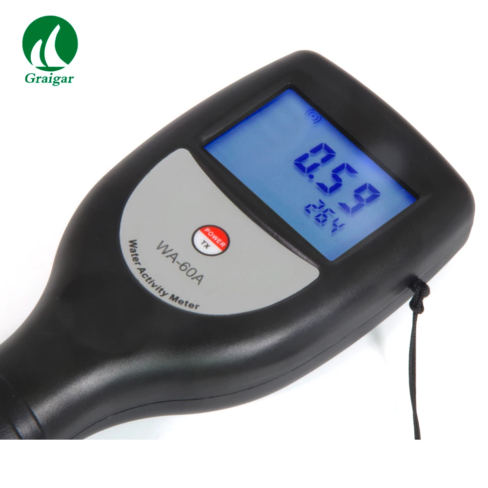 

Portable Water Activity Meter WA-60A WA60A Measure the Water Activity Measuring Range 0~1.0aw