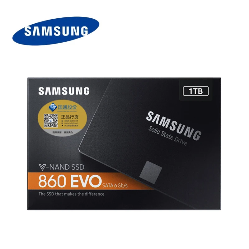 SAMSUNG 860 EVO 500GB 1 ТБ HD SSD жесткий диск HDD 2,5 жесткий диск SSD SATA 250GB твердотельный жесткий диск для ноутбуков настольных ПК
