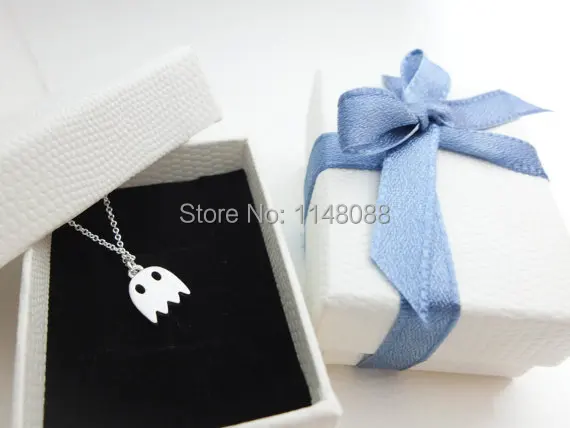 Новый список ювелирных изделий милый кулон призрак простой дизайн позолоченное