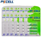 48 аккумуляторов PKCELL AA, 2200 мАч, 1,2 Ач, 1200 в, Ni-MH