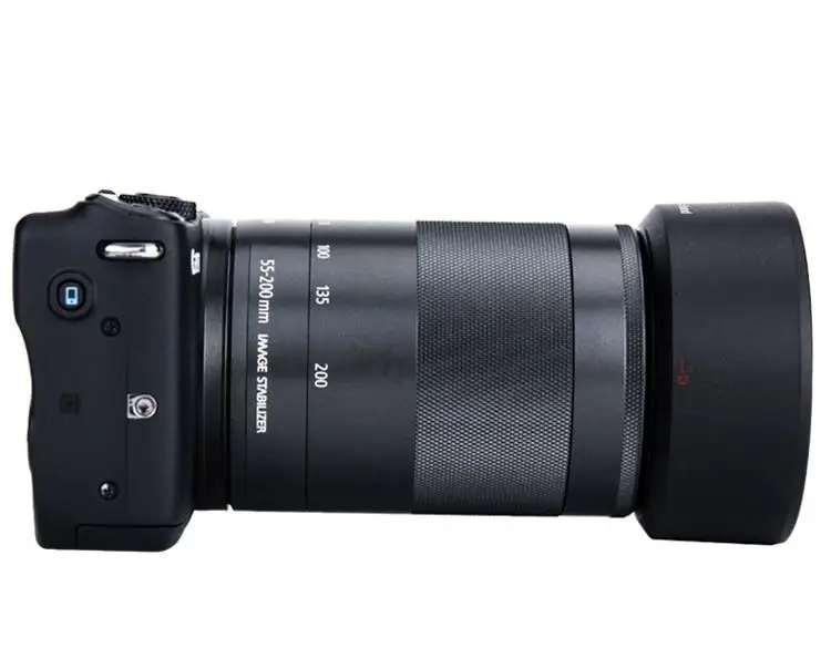 EastVita для Canon EF-M 55-200 мм f/4 5-6 3 IS STM объектив ET-54B бленда объектива r25 | Электроника