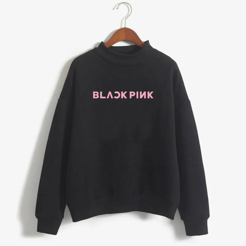 New Exo Blackpink Hoodies Women Warm Hoodies Twice Wanna One Got7 Sweatshirts Harajuku Ladies Monsta X Female Fan Hoodie
