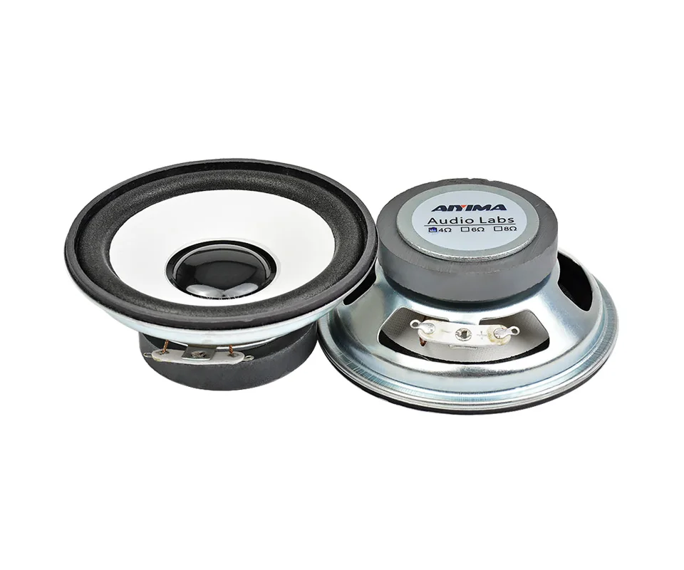 AIYIMA 2 шт. 3 дюйма мини аудио портативный динамик s 4Ohm 10 Вт DIY для мультимедиа Altavoz bluetooth динамик домашний кинотеатр звуковая система