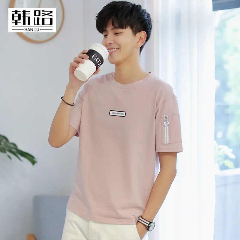 Распродажа Повседневная Мужская хлопковая футболка летняя мужская с буквенным