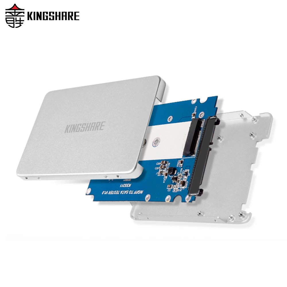 KINGSHARE M.2 SSD 2 5 дюймовый SATA III корпус адаптер конвертер usb 3 0 sata hdd чехол KS ANSTS25|sata iii|ssd