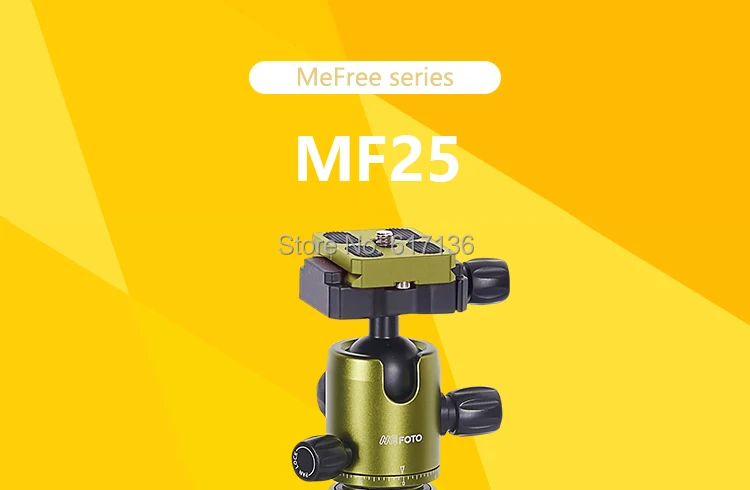 MeFoto MF25 штатив Reflexed монопод селфи палка мини портативный штатив для камеры с шаровой головкой 5 секций DHL
