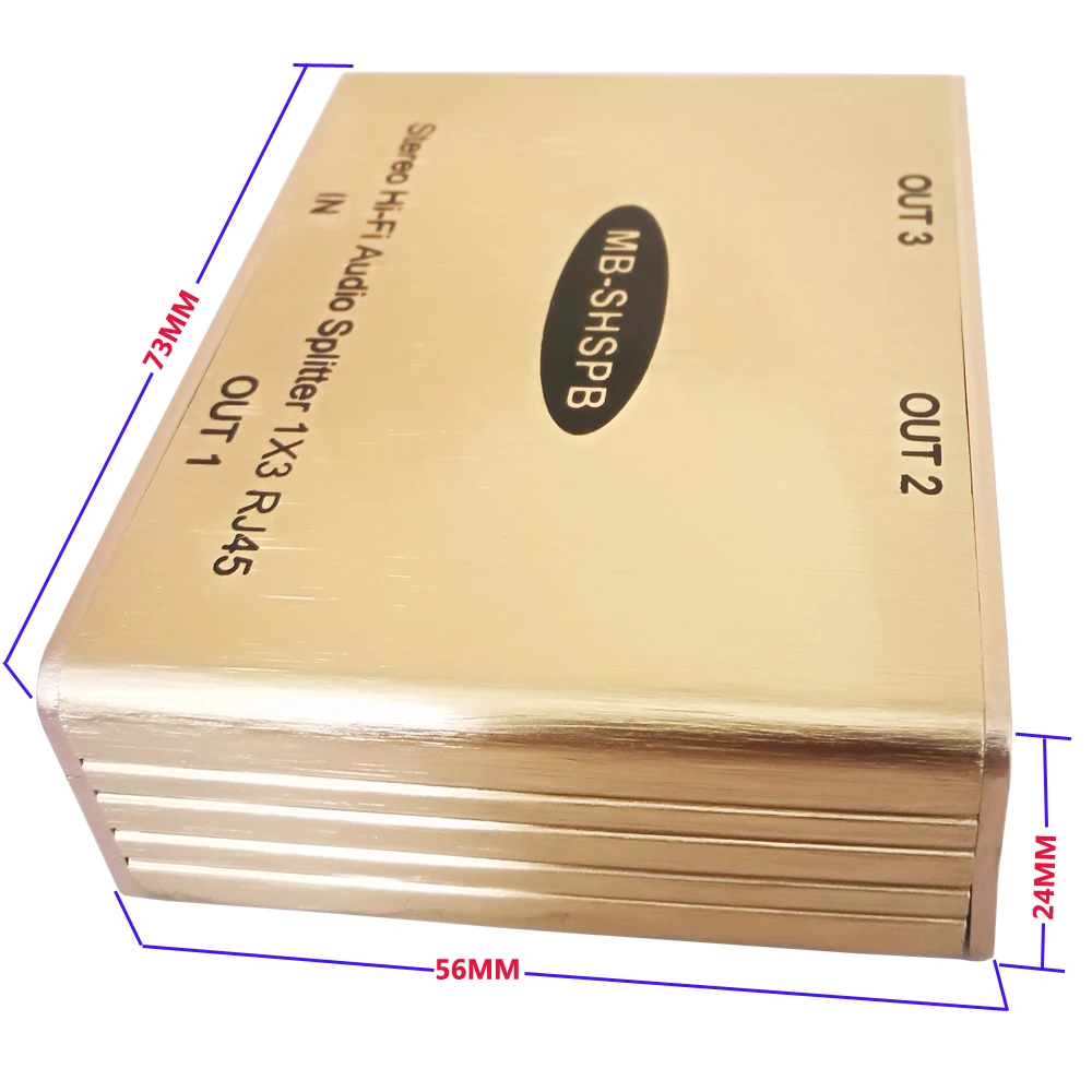 Cat5 Hi Fi аудио дистрибьютор аналоговый через Cat5/6 кабель 3 RJ45 сплиттер|Домашний