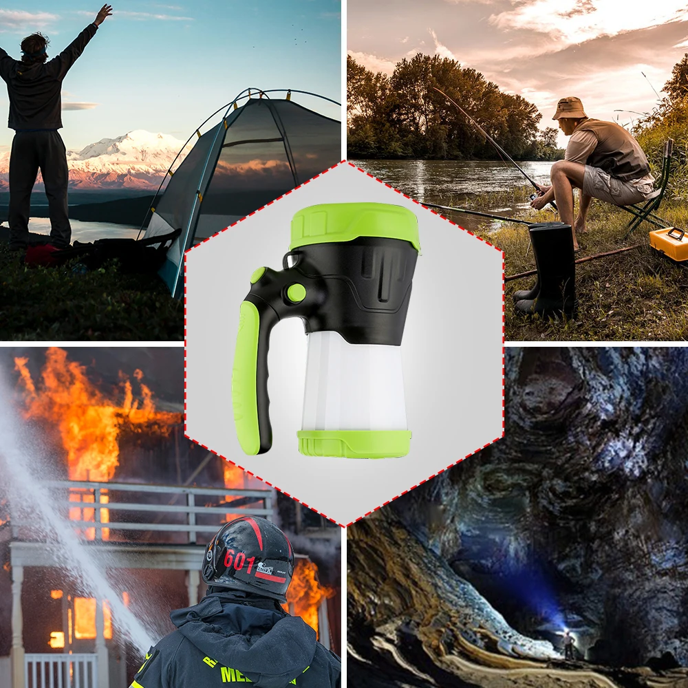 

100W Built-in 2*26650 Searchlight Led Flashlight Lamp 6000mAh USB Working Lamps Torch Portable Lantern Waterproof Hunting Light