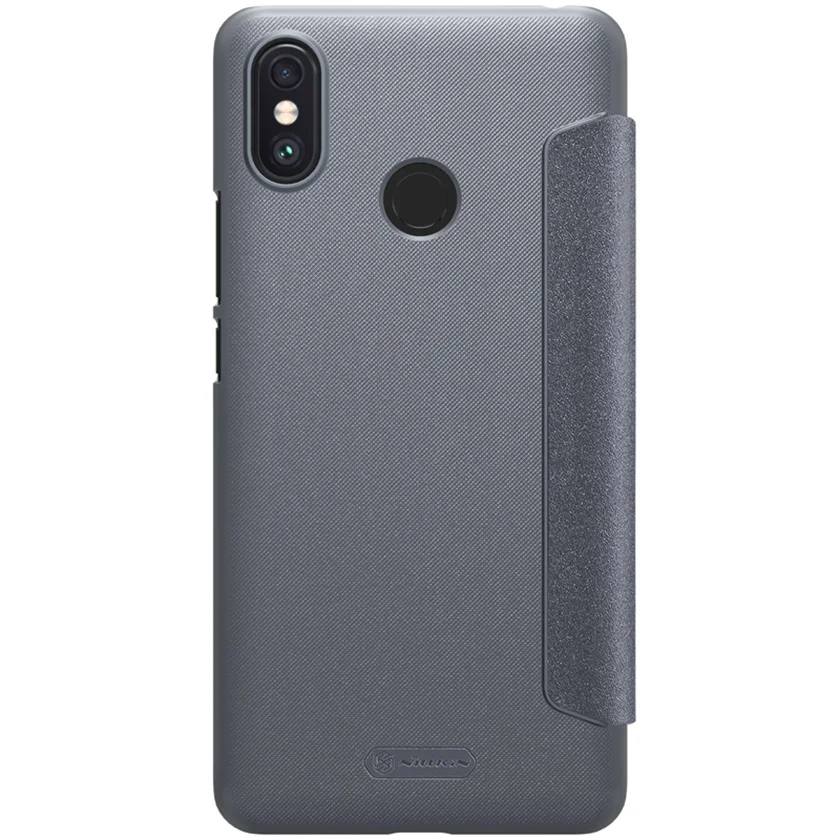 Xiaomi Mi Max 3 Чехол книжка NILLKIN Sparkle супер тонкий флип чехол из искусственной кожи для