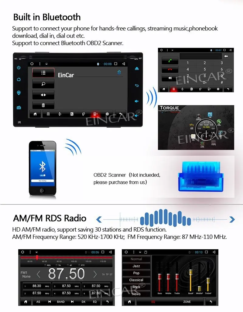 Беспроводная запасная камера в комплекте! Android 6 0 Автомобильный стерео 2 DinCar DVD