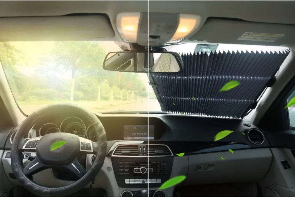 Новый автоматический выдвижной солнцезащитный козырек для лобового стекла