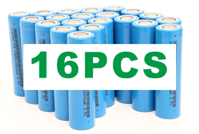 16 PCS-2600mAh Новые аккумуляторы 18650 2600 mah ICR18650 для samsung 18650 большой ток Перезаряжаемые литий-ионный аккумулятор для фонарика(10-40 шт - Цвет: 16 PCS-2600mAh