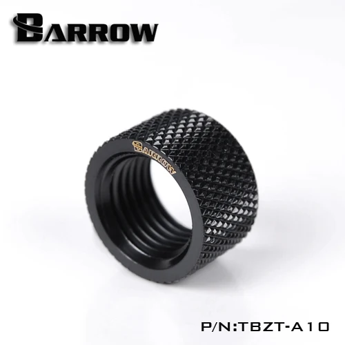 Черный Курган TBZT-A10 G1/4 ''Женский(Extender 10,5 мм) для ПК Вода системе охлаждения фитинг кулера - Цвет лезвия: Черный