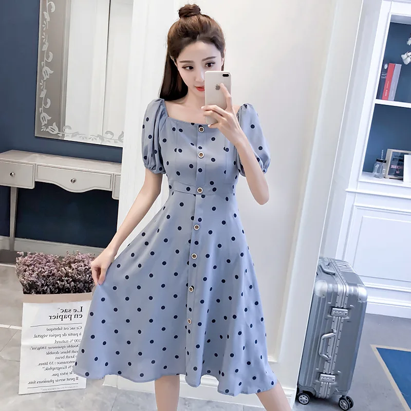 Женское платье в горошек 2018|Женские платья| |