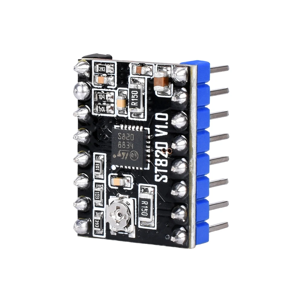 ST820 Драйвер шагового двигателя Stepstick драйвер двигателя для MKS GEN V1.4 SKR GEN L Ramps плата управления части 3d принтера