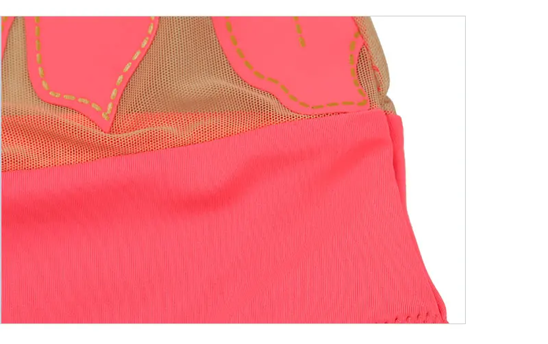 Andzelika bikini женский купальник монокини с сеткой и рисунком на передней части изделия. Эффект пуш апп