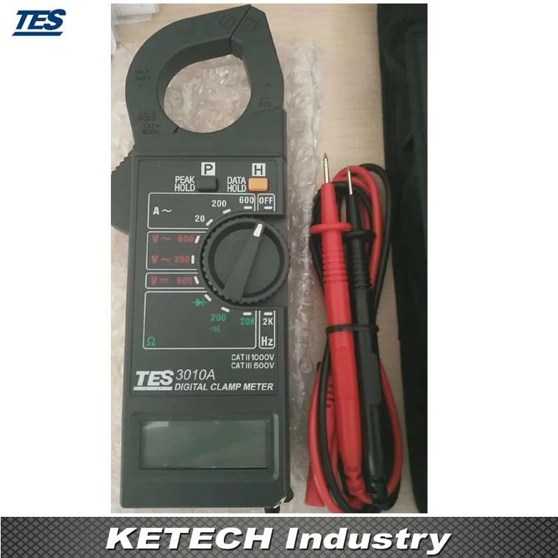 Цифровой клещи Тестер TES 3010A|clamp meter|digital clamp meterdigital |
